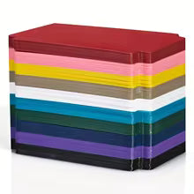 Trading card storage dividers 50 pack for organization